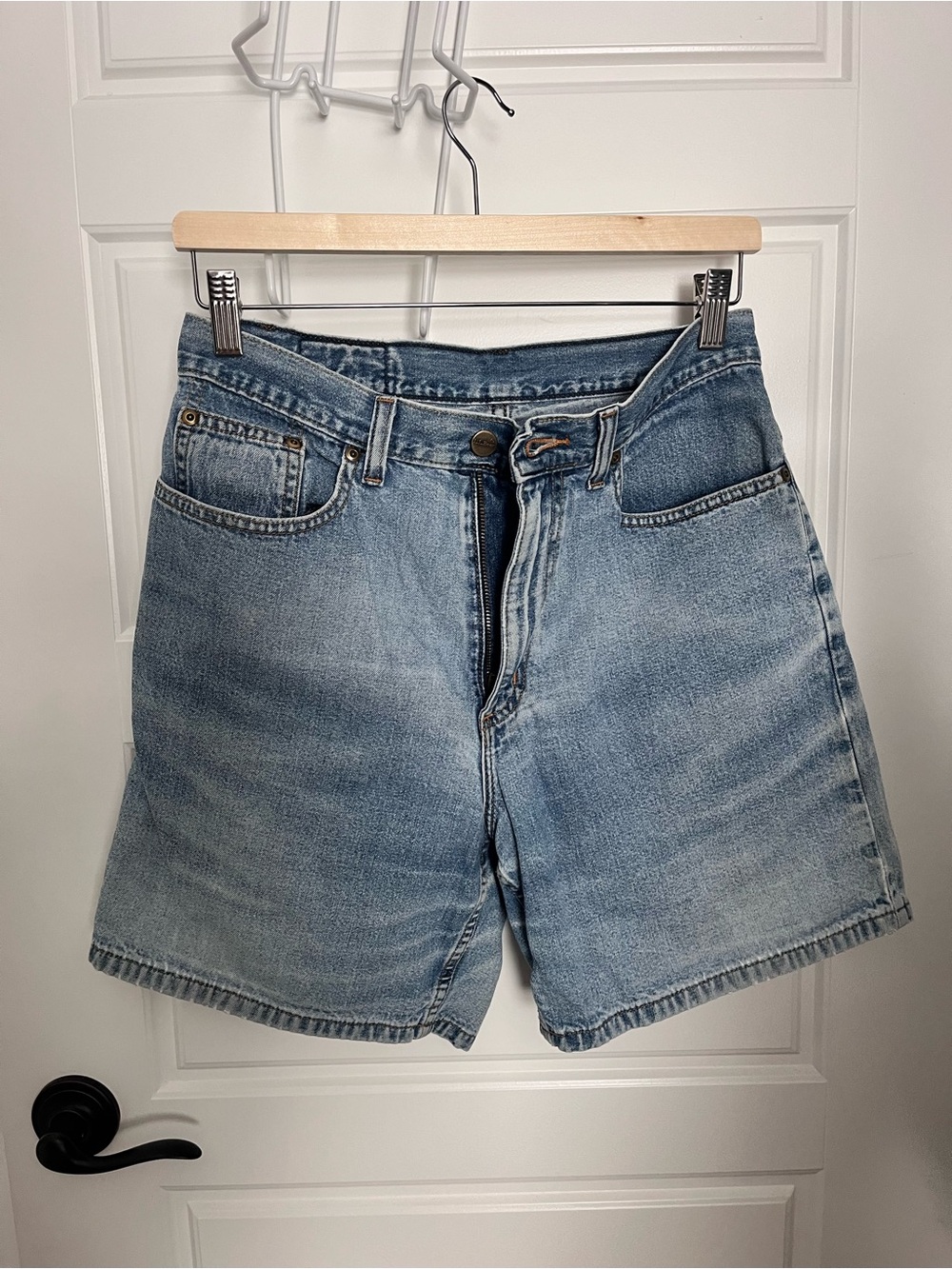 L.L. Bean Light Blue Denim Jean Shorts